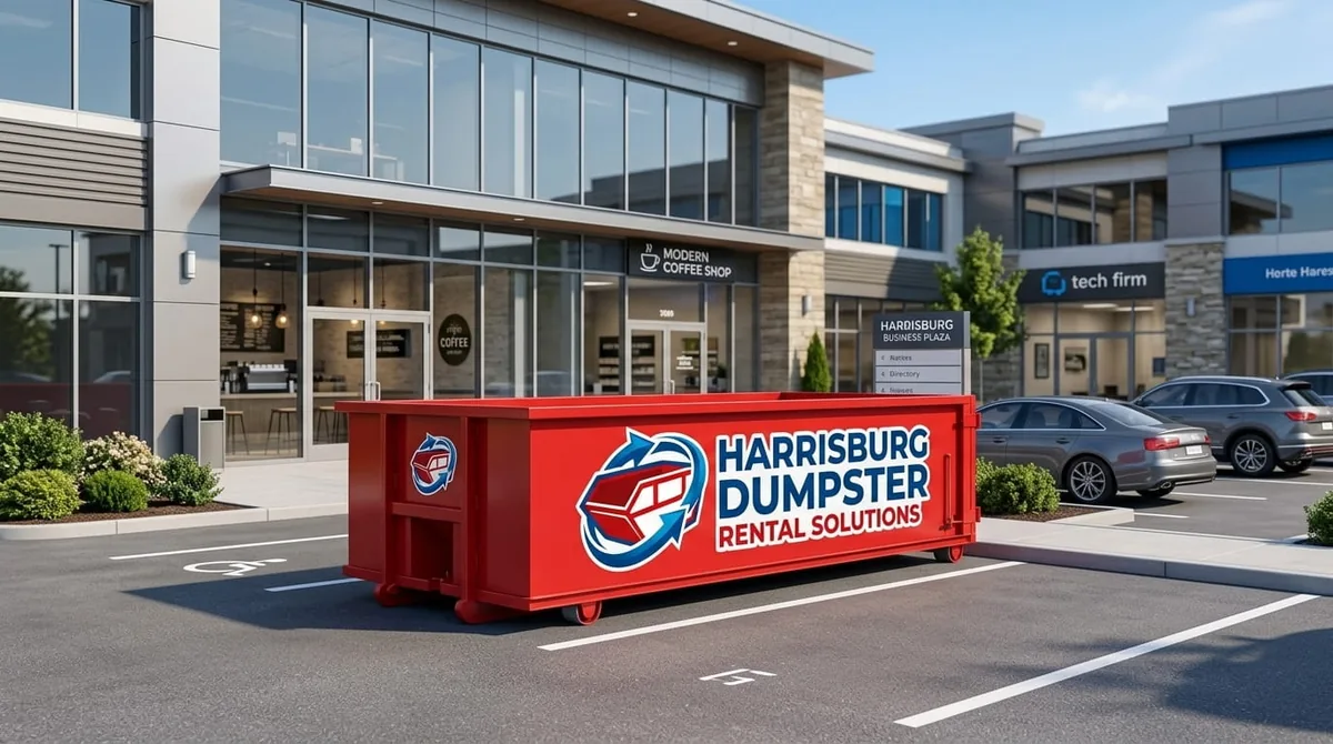 Commercial dumpster rental serving businesses in Mechanicsburg, PA